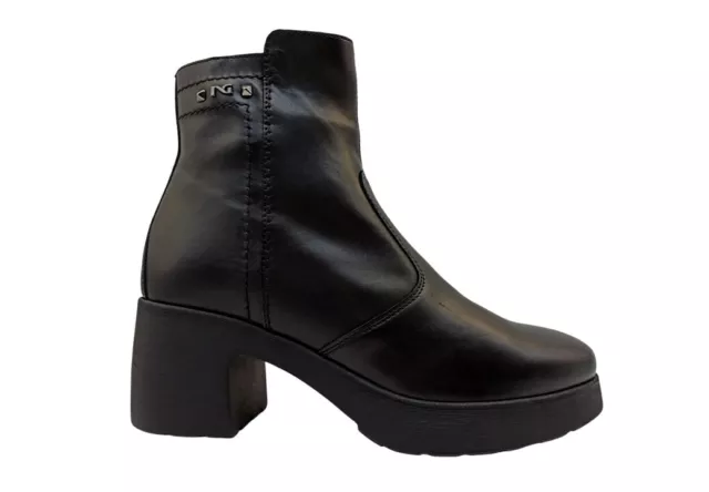 BOTTES DE POUR Femme Nero Giardini I411292D Bottines a Gros Talon Beatles Cuir EUR 164 49 PicClick FR