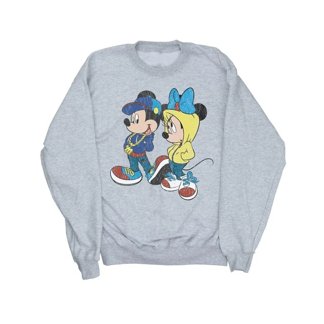 DISNEY - SWEAT MICKEY AND MINNIE MOUSE POSE - Femme (BI28472) EUR 34,58 ...
