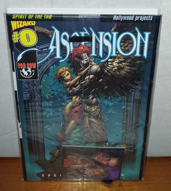 Wizard Magazine Top Cow Special w/ Ascension #0 Comic Book w/ Card Sealed VF/NM