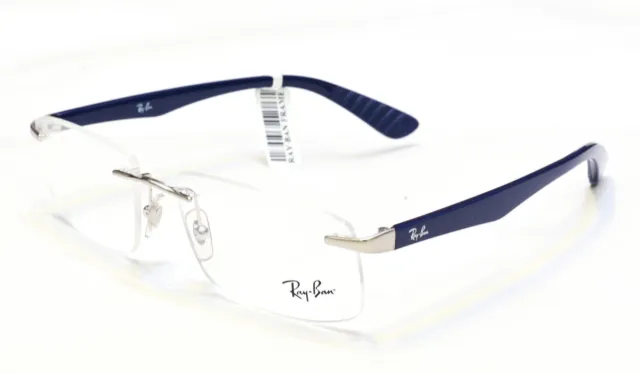 RAY BAN RB6401 2595 Optical Frame Prescription Eyeglasses Rx Rimless Frames