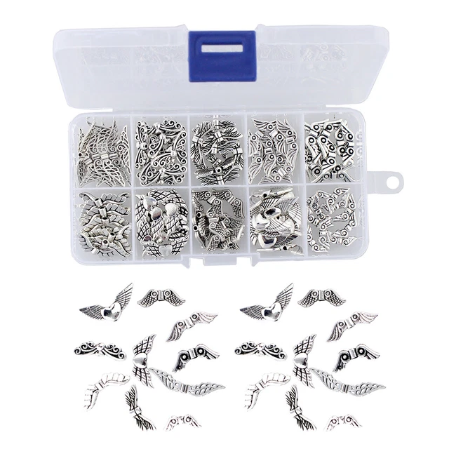 Antike Perlen DIY Craft Schmuck Making Findings Charms Anhänger 100 Stück /