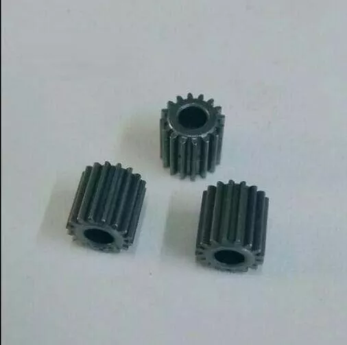 3x Spindle Metal Gear Straight Hole 3.175mm 16 Teeth 0.4 Die For Reduction Teeth
