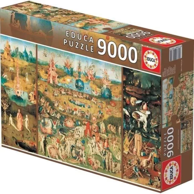 Educa - Puzzle - 5000 pieces Chalet du Lac - Animaux - Rue du Commerce