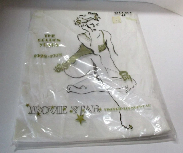 Vintage Golden Years Movie Star Lingerie Loungewear New