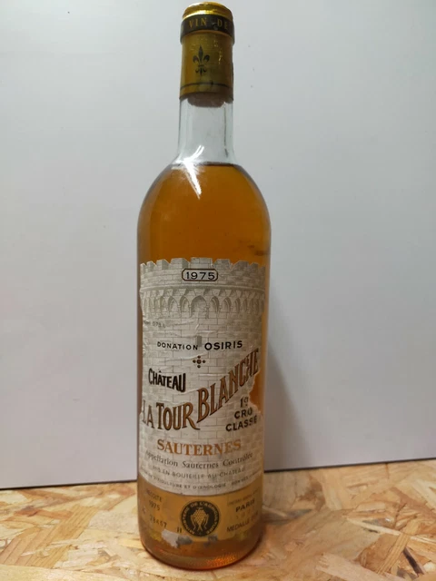 274 - Sauternes Château La Tour Blanche 1er cru Classé 1975