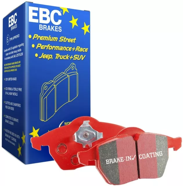 For Honda Civic Type R 2.0 Ep3 Front Ebc Red Stuff Brake Pads Made In England