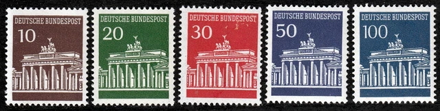 Bund 506-10 R **, Brandenburger Tor Rollenmarken