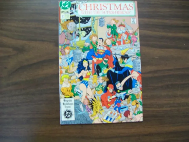 Christmas With the Super Heroes #2 by DC Comics (1988) in Very Fine Condition