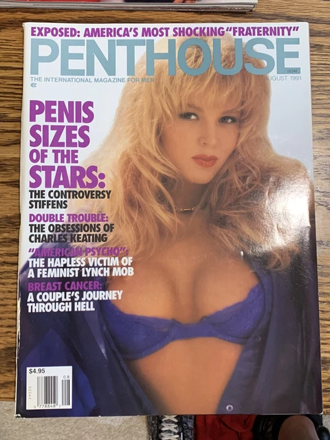 PENTHOUSE MAGAZINE EXCELLENT CONDITION RARE August 1991 £4.88 - PicClick UK