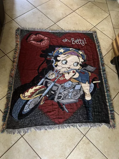 Vintage Betty Boop Blanket