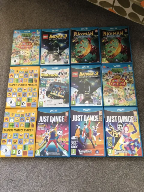 NINTENDO WII GAMES Collection In Excellent Condition £70.00