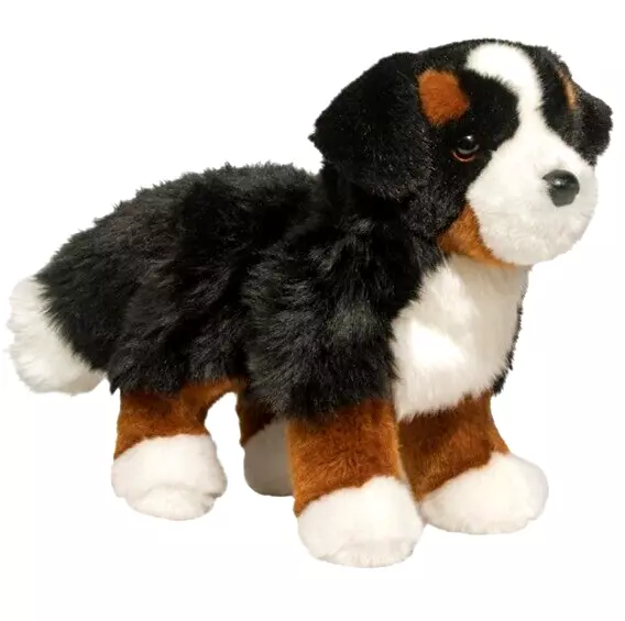 ✿ New DOUGLAS CUDDLE TOYS Stuffed Soft Plush BERNESE MOUNTAIN DOG Puppy Plushie