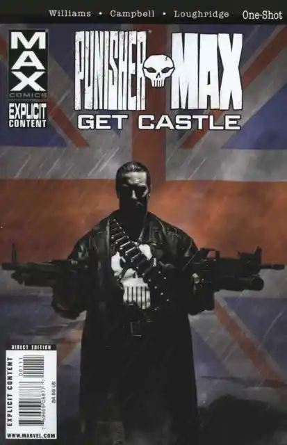 Punisher Max: Get Castle #1 VF/NM; Marvel | we combine shipping