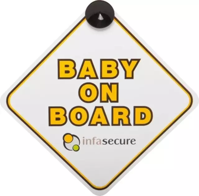 InfaSecure Baby On Board Sign