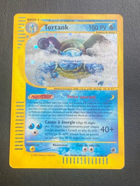 Pokemon Fr Expedition Cards - Tortank 4/165 Holo - Tbe