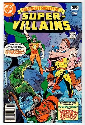 DC - SECRET SOCIETY OF SUPER VILLAINS #15 - FN July 1978 Vintage Comic