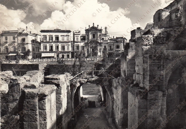 Lecce anfiteatro romano Negozio GISAL Cartolina