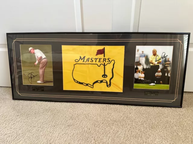 Jack Nicklaus & Arnold Palmer Legends of Golf Augusta Signed Print