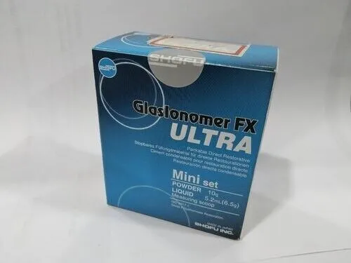 10 Pack of Shofu Glasionnomer FX Ultra Glass Ionnomer Restoratiive 1- Mini Pack