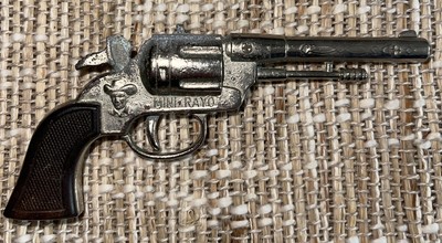 Vintage Mini Rayo Cap Gun Single Shot Revolver Lot Of 2 Missing Grips 85 00 Picclick