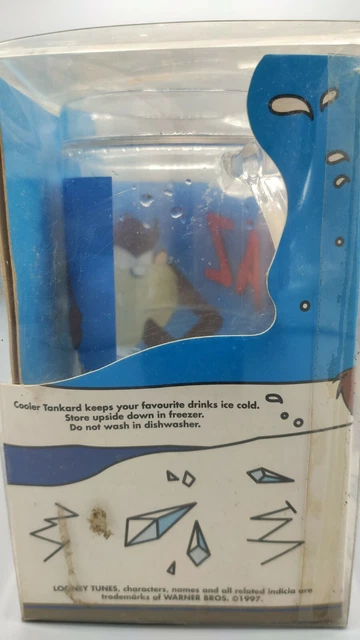 TAZ VINTAGE MUG Looney Tunes collectible set Warner Bros 1997 90