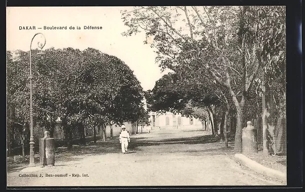 CPA Dakar, Boulevard de la défense