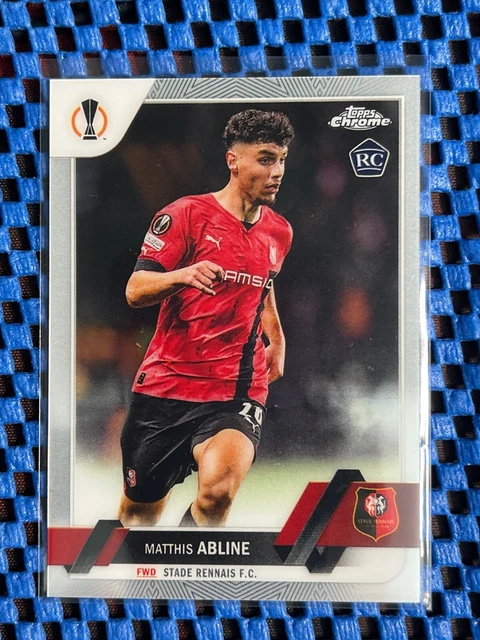 Carte Sport Desire Doue RC Vert /99 - Topps Merlin Chrome UCL Stade Rennais 2023