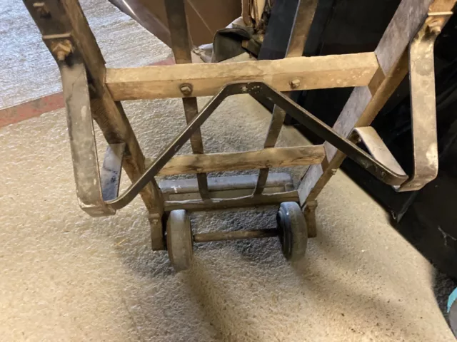 Antique Warehouse Hand Cart 2