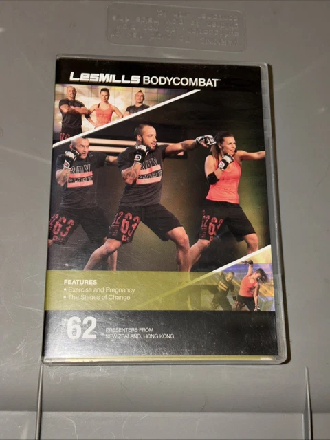 LES MILLS BODY Combat DVD, Music, & Choreo Notes Release 57 EUR 41