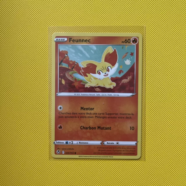 2 Cartes Pokemon - Kaorine 094/195 + Balbuto 093/195 - EB12 Tempete  Argentee 