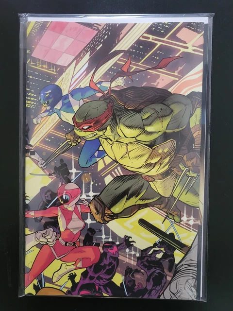 Mighty Morphin Power Rangers/Teenage Mutant Ninja Turtles Ii #1  Wrap Variant