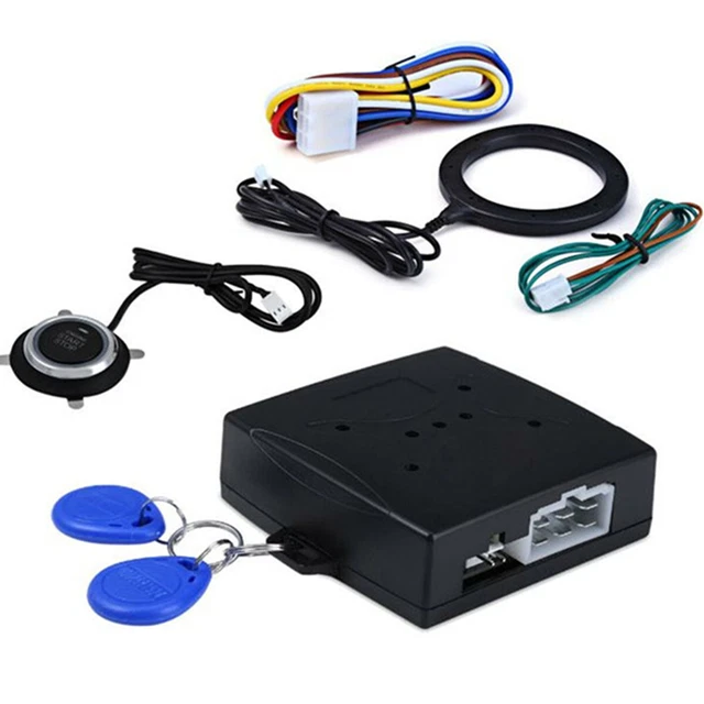 Car Engine Push Starter Host Smart RFID Alarm Stop Button Drive Security Durable