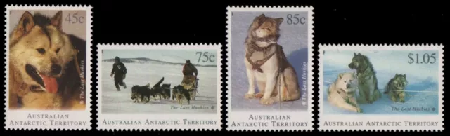 AAT / Austral. Antarktis 1994 - Mi-Nr. 98-101 ** - MNH - Schlittenhunde