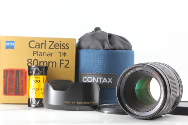 [Mint / Box Kapuze] Contax Carl Zeiss Planaren T 80mm F/2 Objektiv für 645 Japan