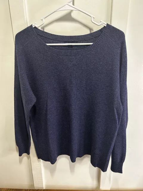 American Eagle Outfitters Blue Knit Sweater Women’s Medium