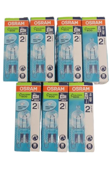 Lampadina OSRAM bianca Osram 40w lampada alogena G9 33 W