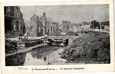 CPA Fresnes in Woevre - A Bombed Quarter (184238)