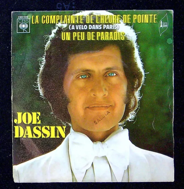 VINYLE 45 T Joe Dassin La complainte de l heure de pointe Un peu de paradis EUR 4 99 PicClick FR