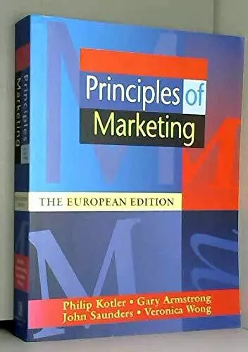 Principles of Marketing: European Edition by Wong, Veronica Paperback Book The