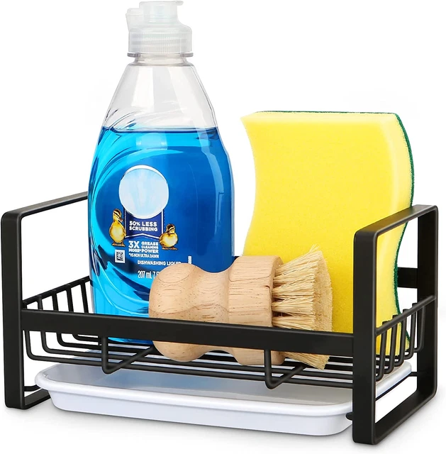 Kitchen Sink Caddy, Sponge Holder for Kitchen Sink,Kitchen Sink Organizer,Kitche