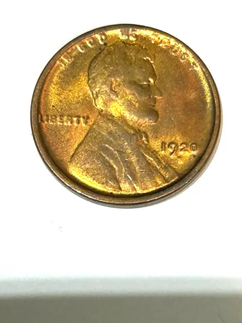 1920-D Lincoln Cent Wheat Penny GEM GEM RED BU