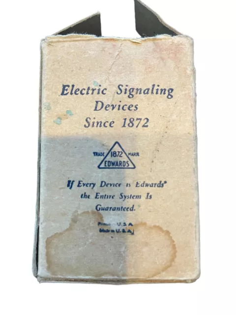 Edwards signaling device Dixie Buzzer No 725, antique 1920