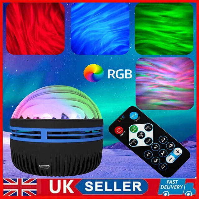 NORTHERN LIGHTS GALAXY Projection Lamp Aurora Star Projector Night