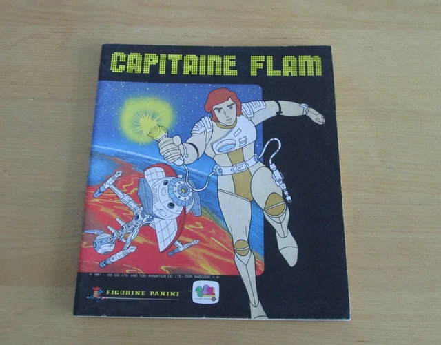 ALBUM PANINI CAPITAINE FLAM - 1981