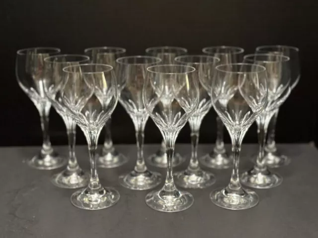 6 or 12 Schott-Zwiesel REVUE GLASSES German Crystal Burgundy Wine Goblets 7 5/8"