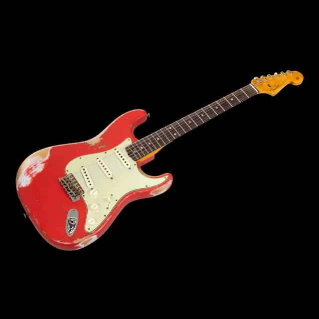 Fender Custom Shop '60 Stratocaster RW - Reliquia pesante rossa Fiesta 2