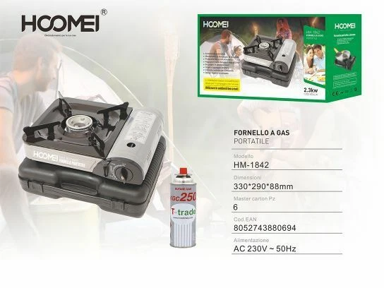 Generic Cuisinière à gaz portable à double usage pour cuisine en plein