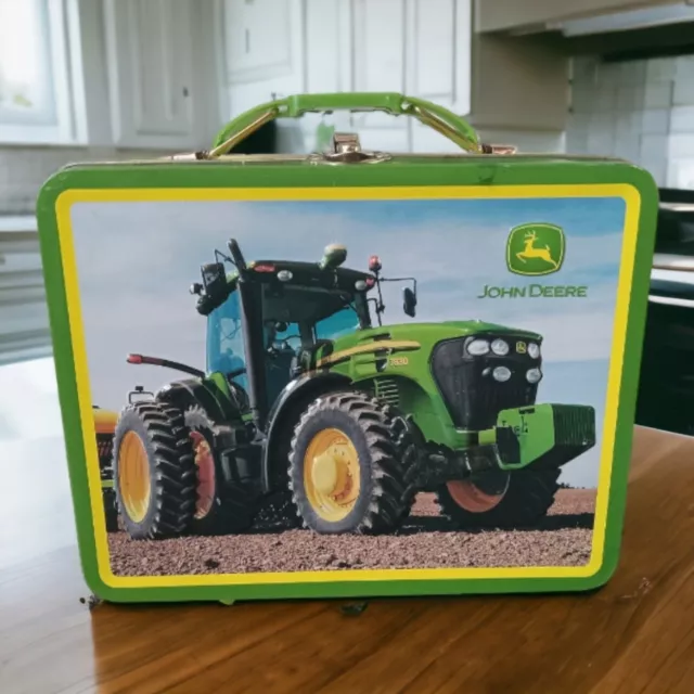 John Deere Tractor Tin Lunch Box