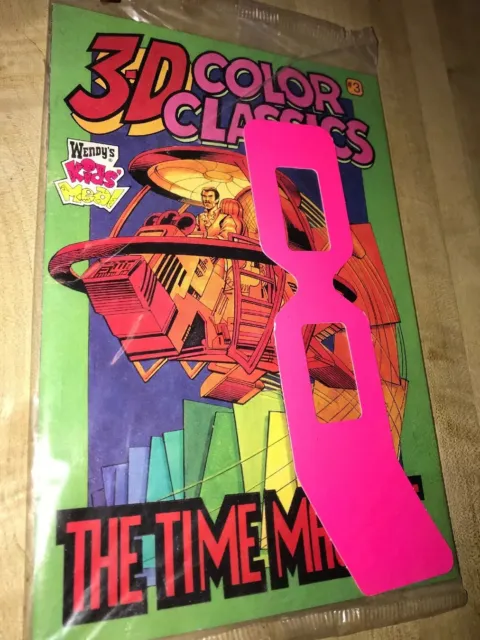 Wendy's 3D Color Classics 3 The Time Machine 9.6+Promotional Promo Giveaway Mini