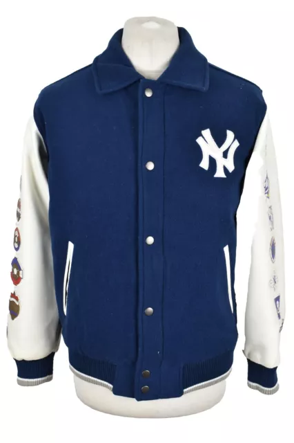CARL BANKS NY 26-Time World Series Champions Windcheater Jacket size L Boys